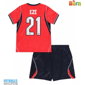 Billiga England Eberechi Eze #21 Bortatröja Barn VM 2026 Kortärmad (+ Korta byxor)